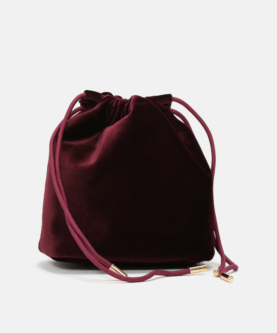 Bolso bombonera terciopelo image number null